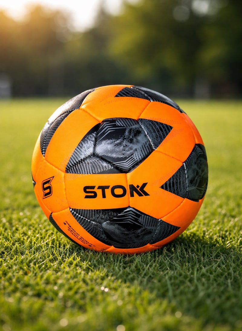 DBLEW Football Size 5 – Hand Stitched Indoor & Outdoor Training Soccer Ball - Image 1